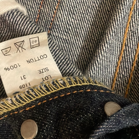 Excellent condition rare fullcount selvedge jeans from actual store in Tokyo - Picture 3 of 13